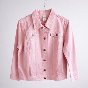 Bedford Fair - Pink Denim Jacket